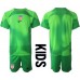 Tanie Strój piłkarski Stany Zjednoczone Bramkarskie Koszulka Wyjazdowej dla dziecięce MŚ 2022 Krótkie Rękawy (+ szorty)
